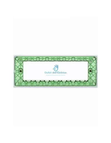 Vimar 14657.42 Placa 7 Módulos Air Reflex Serie Plana